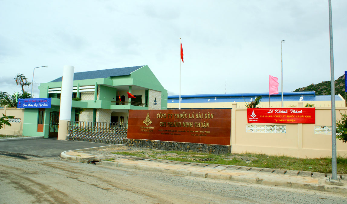 Chi nhánh Công ty Thuốc lá Sài Gòn tại Ninh Thuận