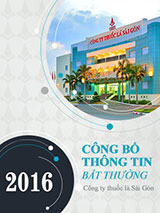 Công bố bổ sung thông tin bất thường v/v thay đổi các cán bộ quản lý Công ty Thuốc lá Sài Gòn năm 2016 & 2017