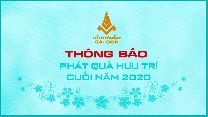 Thông báo phát quà hưu trí năm 2020 cho CBCNV nghỉ hưu của Công ty Thuốc lá Sài Gòn